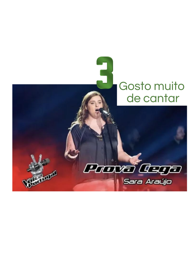 Curiosidade sobre Sara Araújo: A música na minha vida